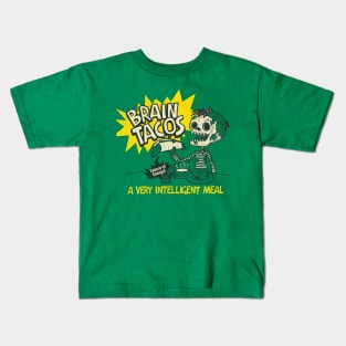 Brain Tacos Kids T-Shirt